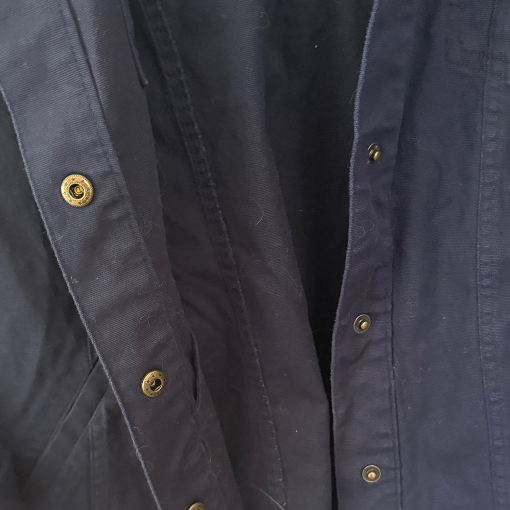 Christopher & Banks Dark Blue Jean Jacket - Picture 9 of 10